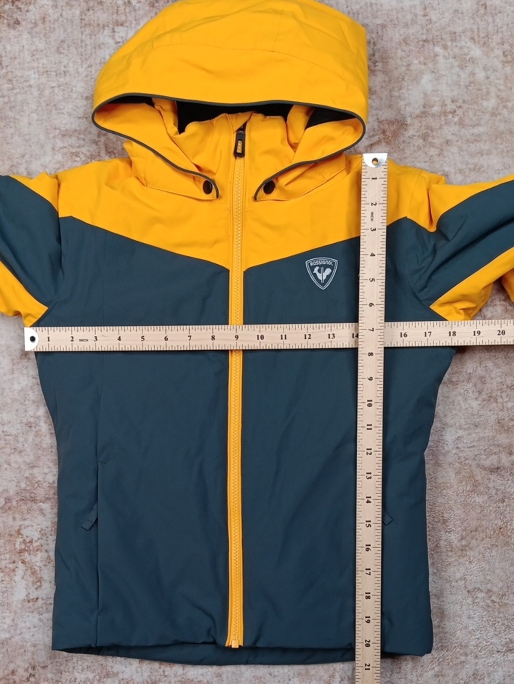 Rossignol Winter Snow Coat Kids Winter Hooded Ski Jacket Size 10 - Picture 4 of 11